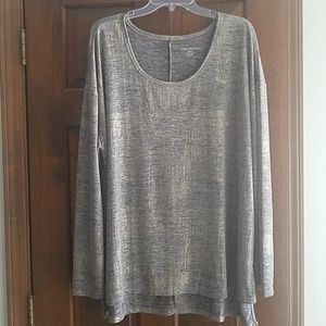 3/25 🌻 Lane Bryant Gold Long Sleeve Top